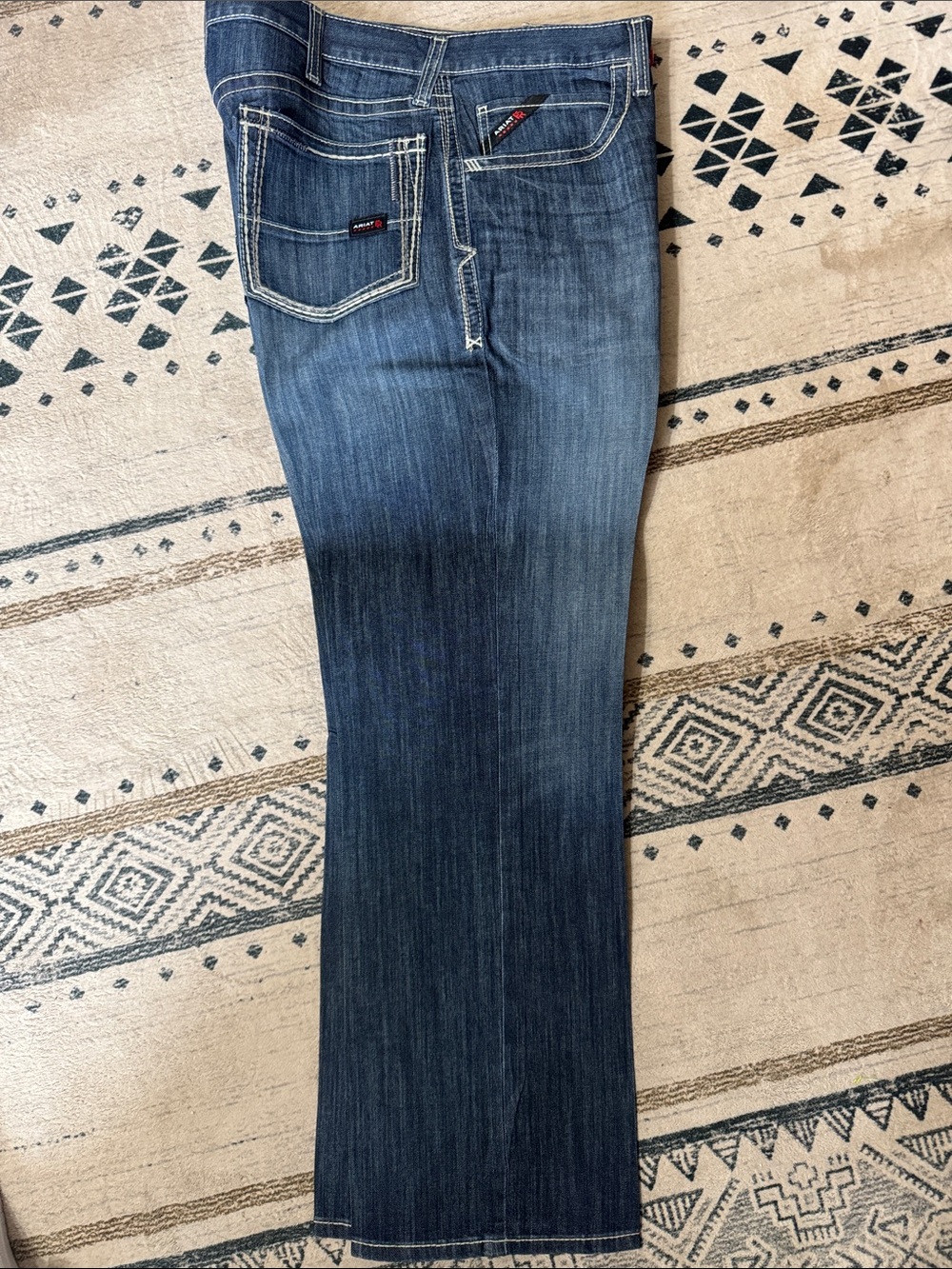 Ariat Men’s Dark Blue Bootcut Jeans